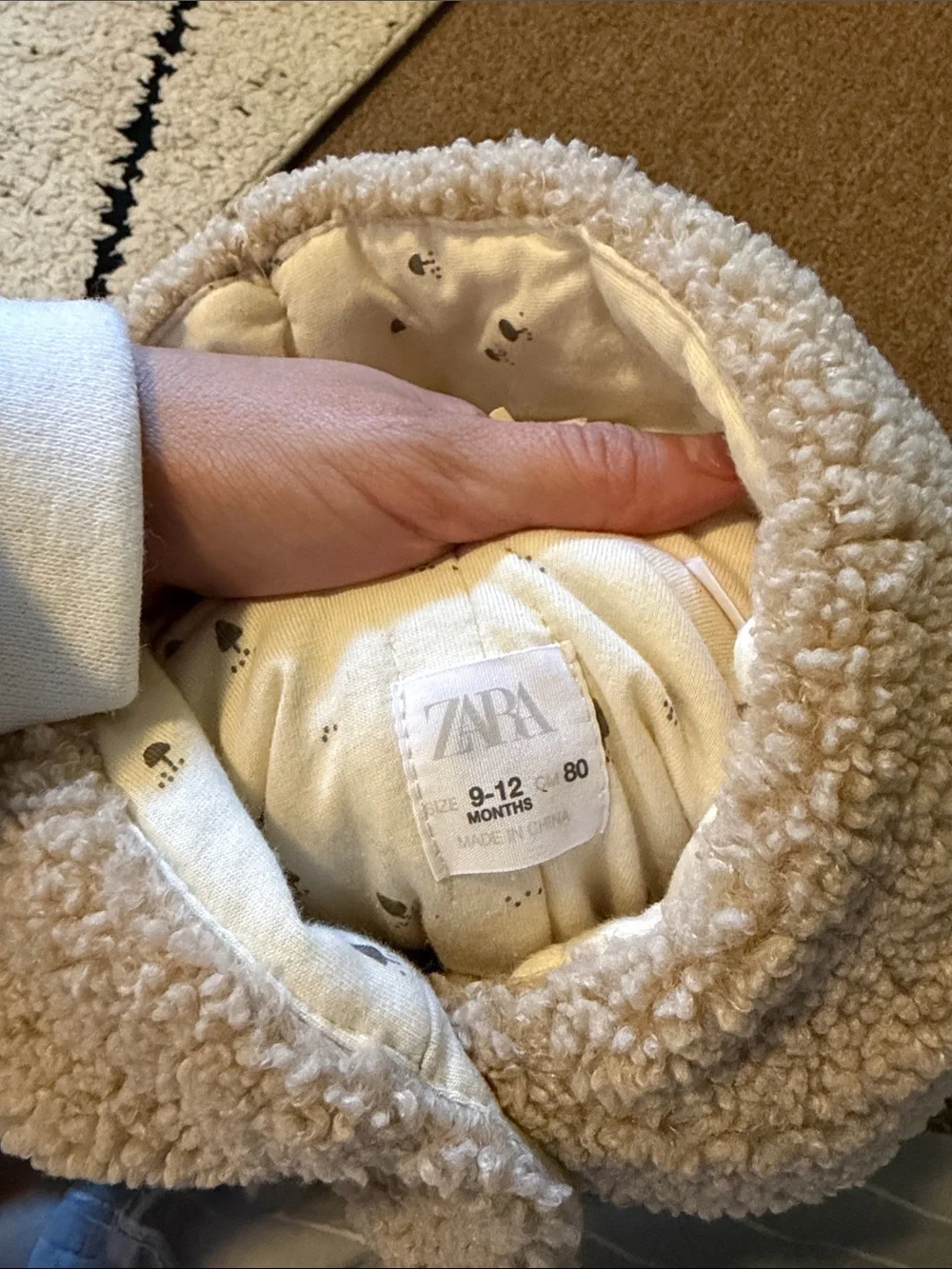 Zara cozy cream